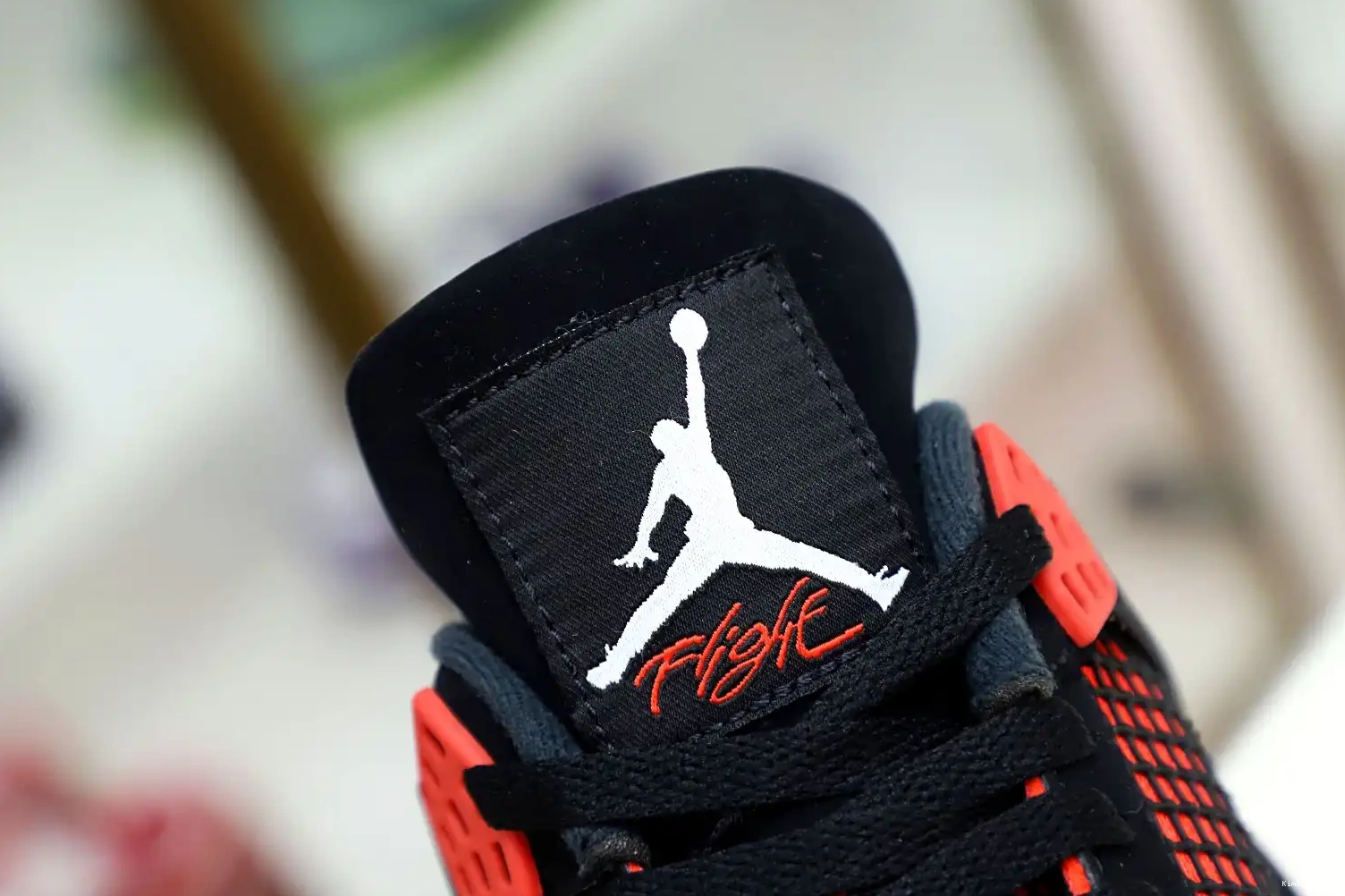 RETRO THUNDER' JORDAN 'RED 4 AIR Kimikick 0801